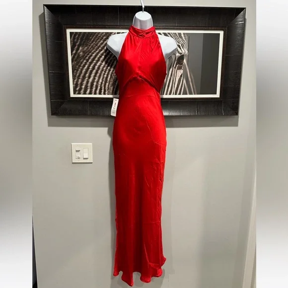 Bardot | Dresses | Bardot Maxi Dress In Red | Poshmark
